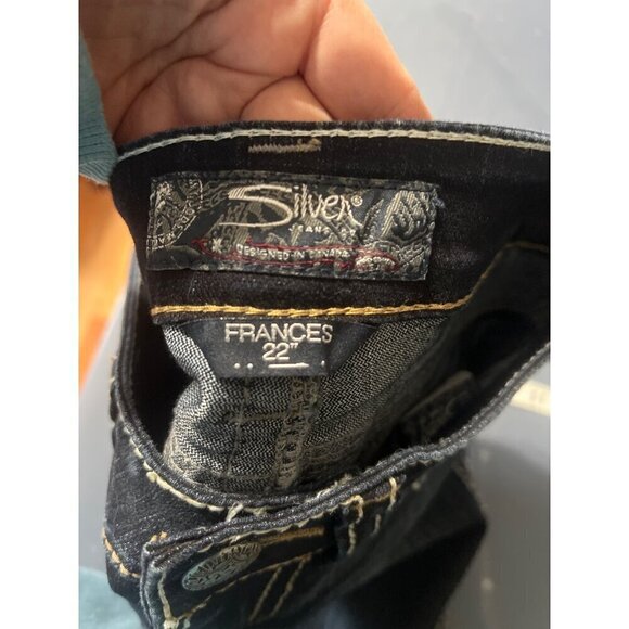 Silver Jeans Co. Frances 22 “ Womens Jeans Sz W25 L 31 - Picture 3 of 13